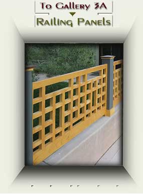 photo showing a typical wood railing by prowell