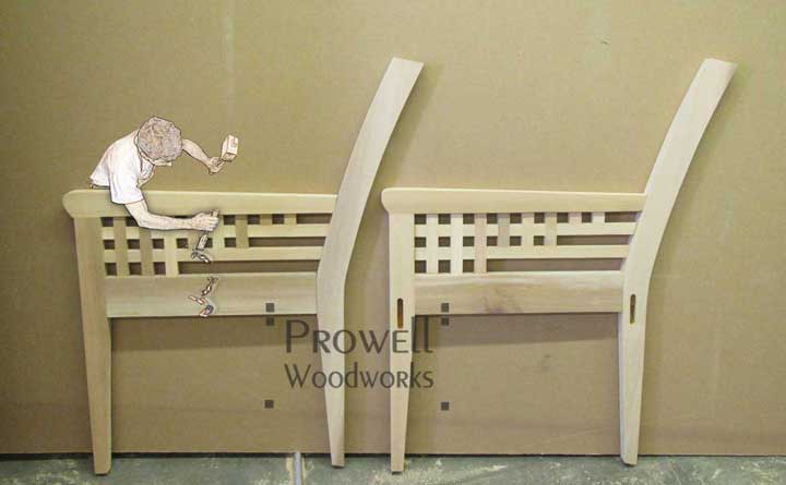 garden wood bench