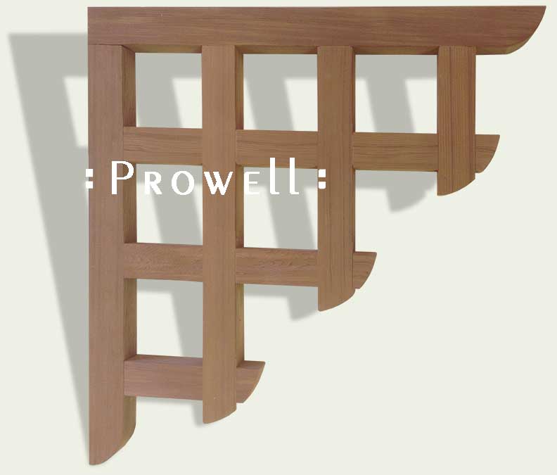 Wood Corbels #3. Prowell