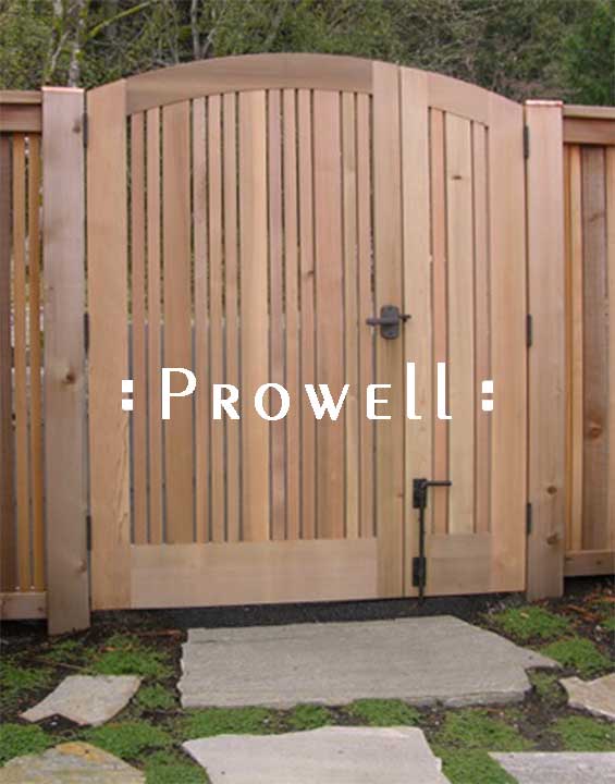 site photo showing wood gates #113-1 in Washington state