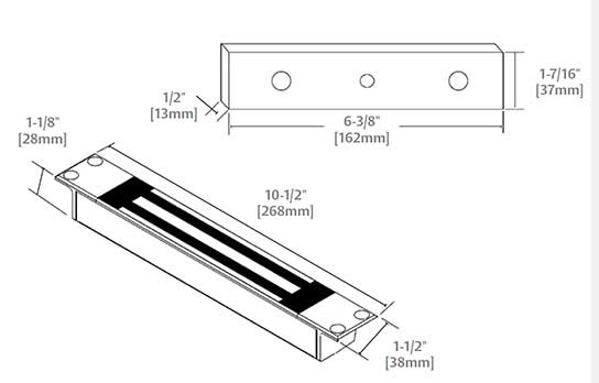Magnal Lock M32 diagram