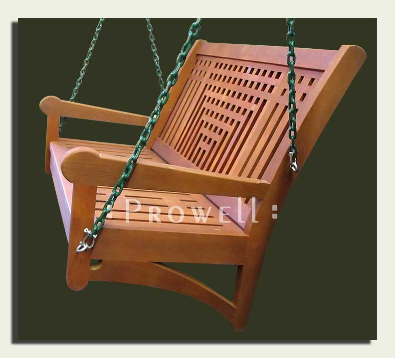 custom wood outdoor swings