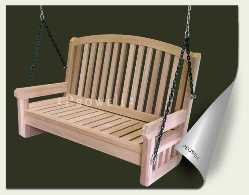 Custom wood orch and outdoor swing #3 by prowell woodworks