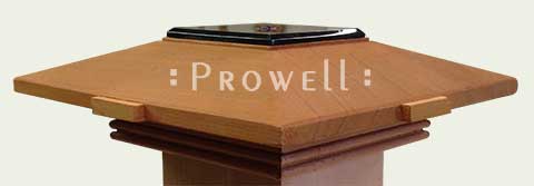 Prowell's Cedar post cap #1