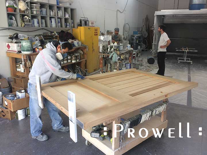 sanding before adding outdoor finishes