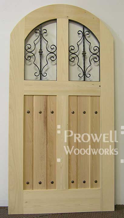 gothic wood gate