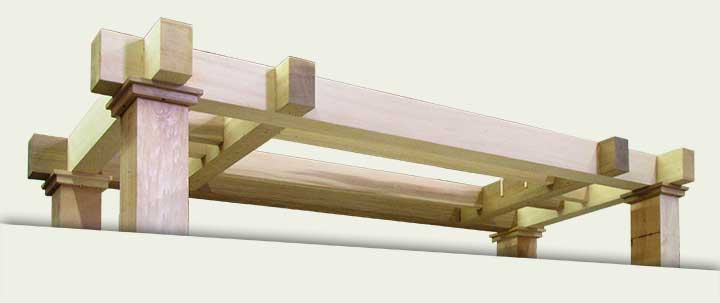 custom wood swing stand 1d. prowell
