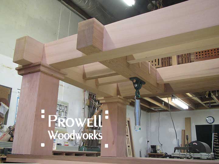 custom wood outdoor swing stand 1e. prowell