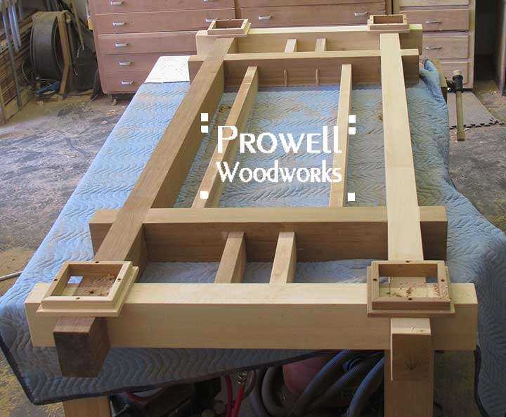 custom wood outdoor swing stand 1f. prowell