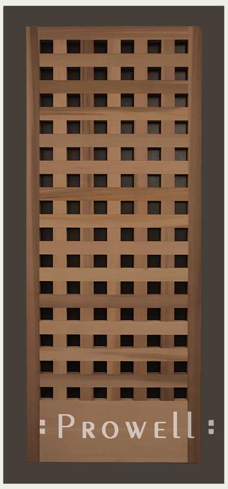 CUstom wood shutter #2 in Palm Springs, CA
