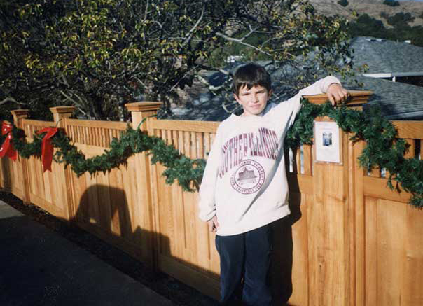 Ben Prowell with fence #1