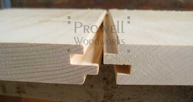 tonge and groove fences by Prowell