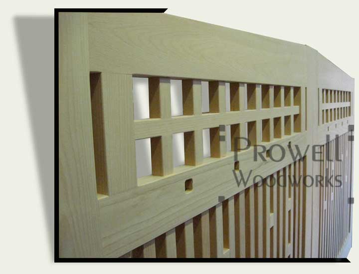 joinery for wood driveway bate v#16-4 in ill valley, ca. prowell
