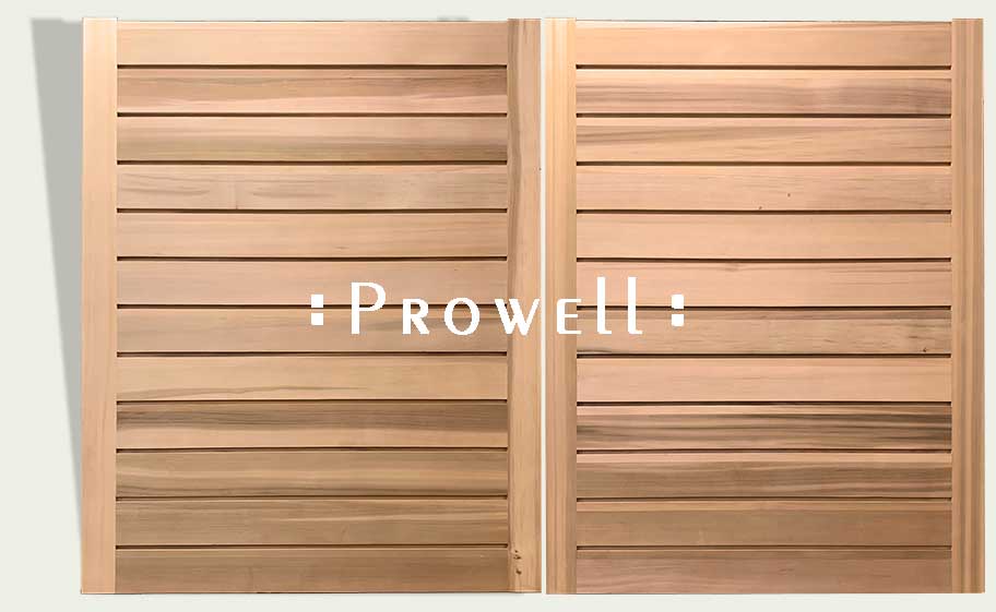 custom wood privacy security driveway gates in Palo Alto, CA. prowell
