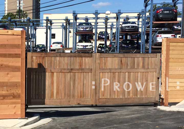 custom wood driveway gates #25 in Maryland