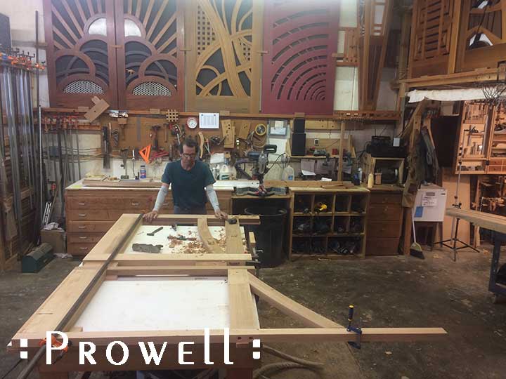 wood garden gates with arches. prowell