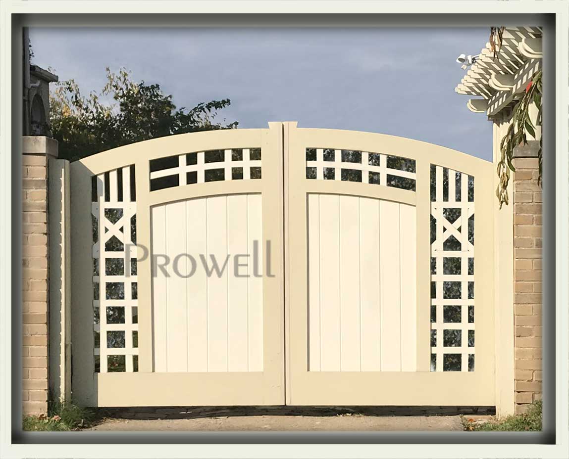 Gilded Age Detroit Driveway Gates #37. Prowell