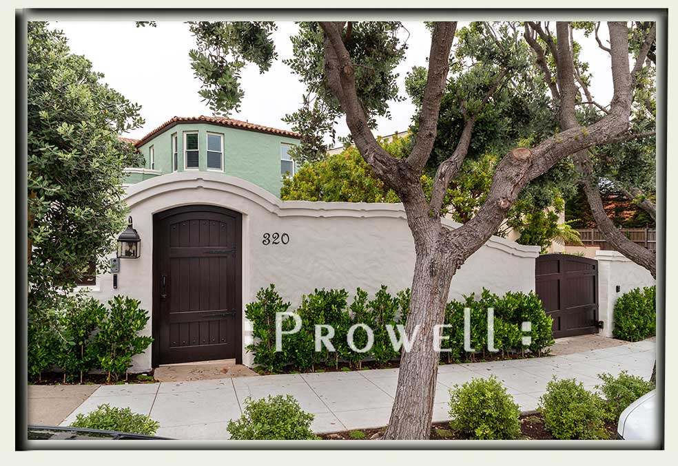 site photograph showing the driveway security gates #6-3 in San Francisco. Prowell
