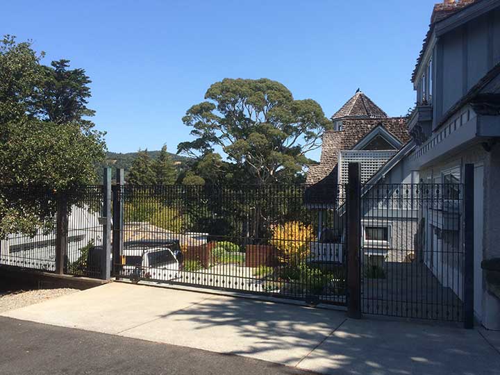 Custom wood fence 16. Prowell