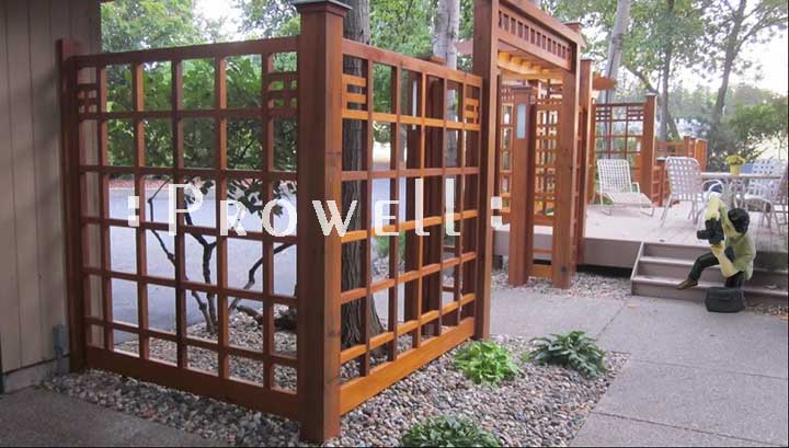 Custom wood fence Panel #19 in Minnesota
