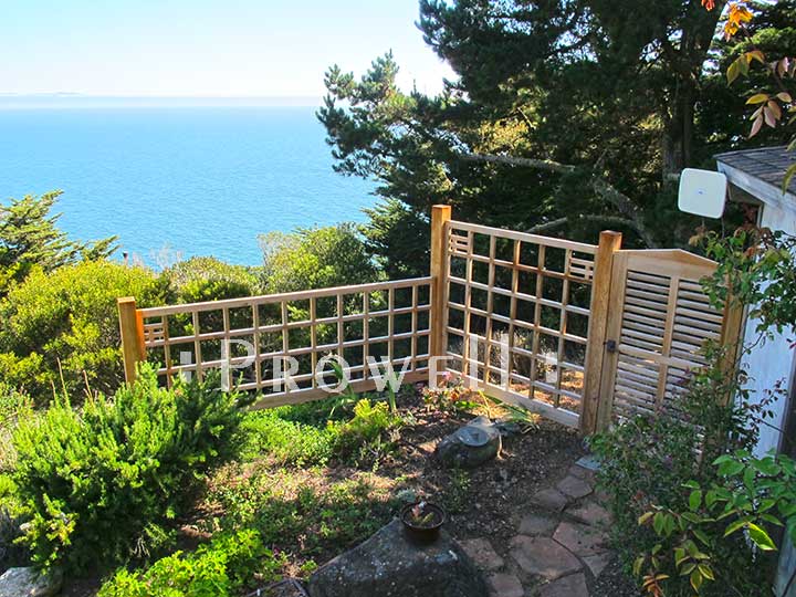 Custom Wood Fence Panel #19-4 in Marin County, CA