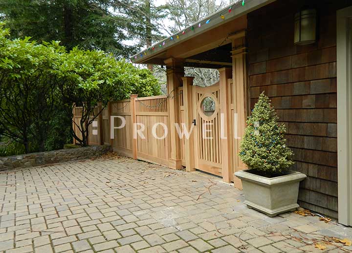 Custom Wood Fence Panels #1-15 in Marin County, CA