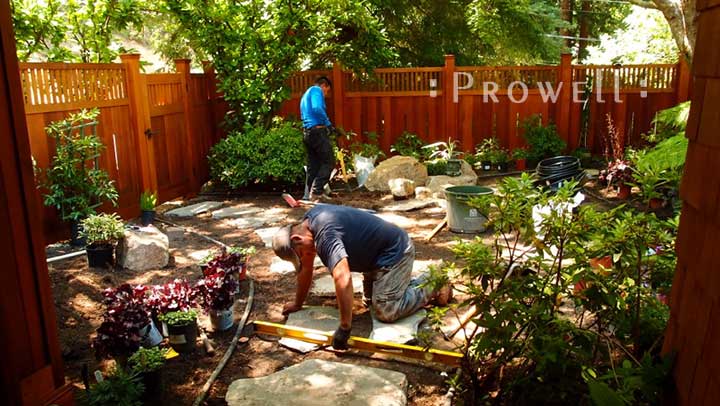 wood fence #1 in Marin County. Prowell