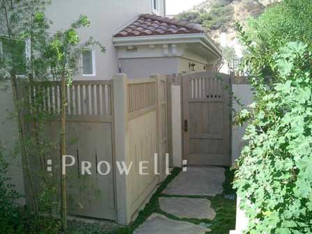 wooden fence panels #1-7 in Burbank, CA
