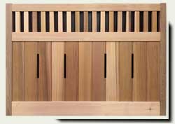 Wood Fence #1