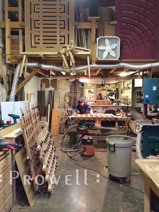 using wood joinery when building a custom fence