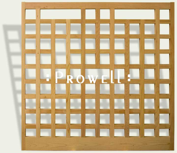 cropped image showing matching wood fence #21