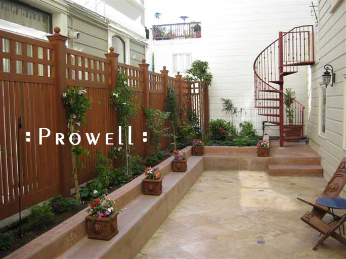 custom wood fencing panels in San Francisco