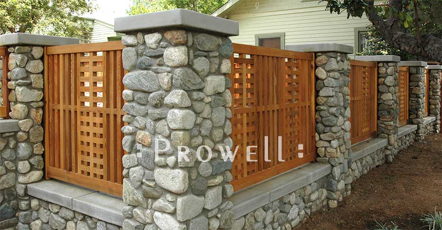 site photograph showing garden fence #24 in claremont, california