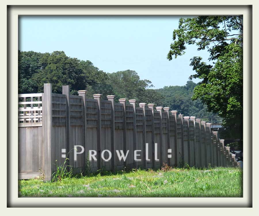 wood fence #25 in New Jersey. Prowell