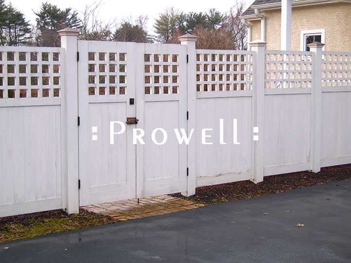 Wood Garden fence panels in Pennsylvania
