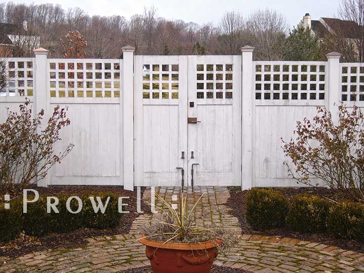 Wood Garden fence panels #25 in Pennsylvania