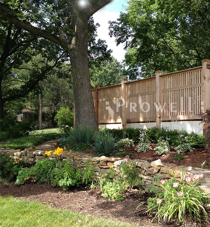 custom wood picket fence panels in Kansas
