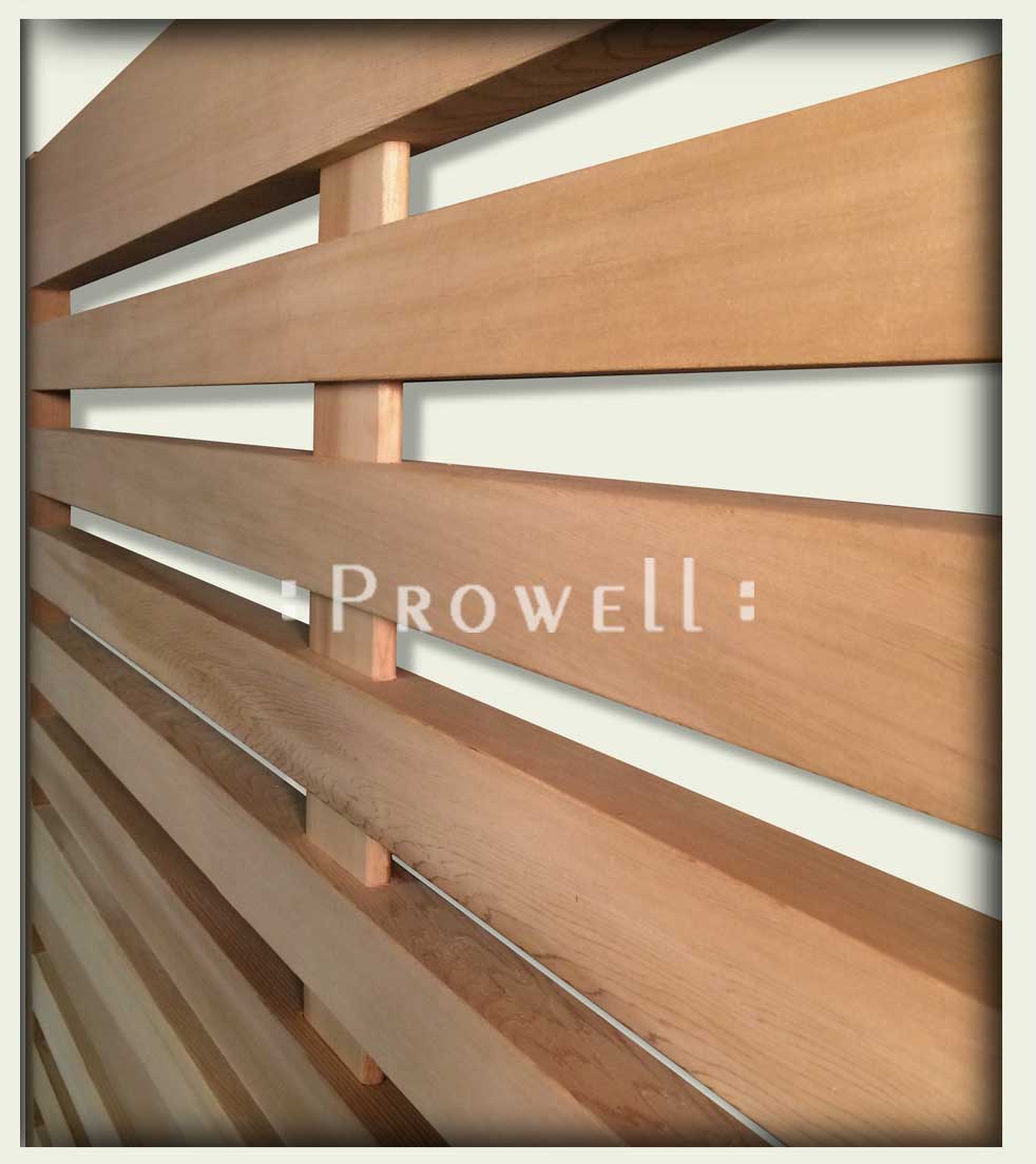 horizontal custom fence #3 in Seattle. Prowell
