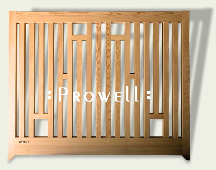 custom wood fence panel in Connecticut