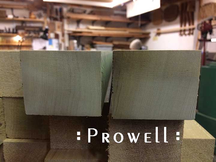 vertical-grain cedar