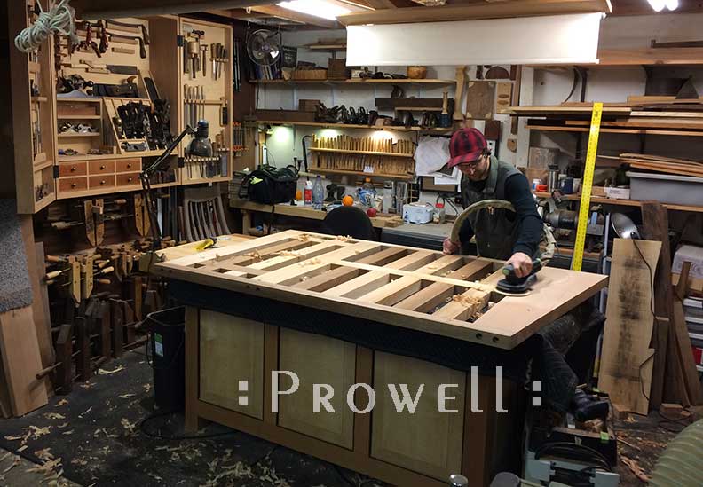 building the wood fence #8 by Ben prowell