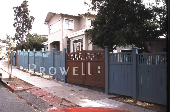 custom wood Fence Panels #9 in Oakland, CA