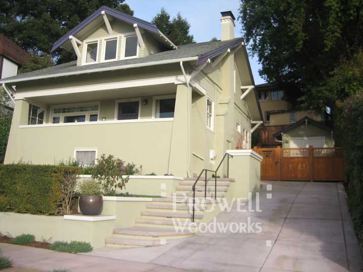 wood fence panel #9 in California