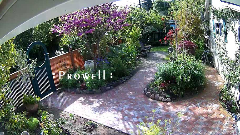 Arching wood Arbor #10 in Sonoma County. Prowell