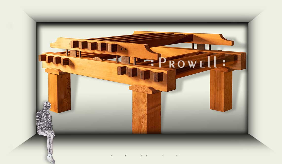 arts and crafts wood garden arbor #11. Prowell woodworks