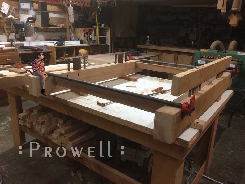in-progress shop of arbor #21aa. prowell woodworks