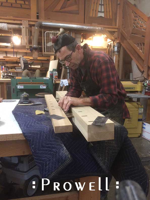 In-Ptogress shop of arbor #21cc. prowell woodworks.