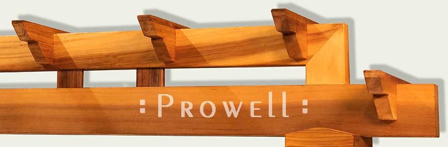 custom wood gate arbor #12Ad. prowell woodworks