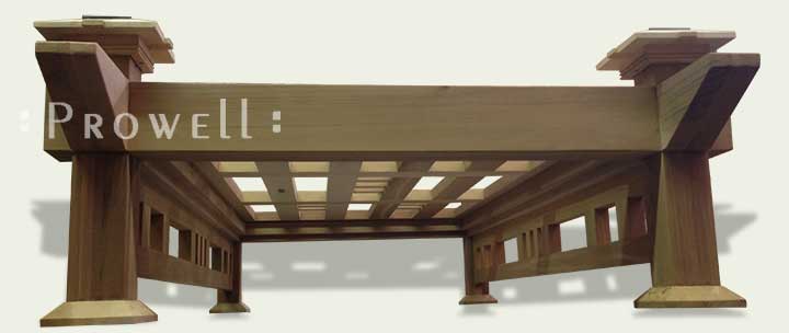 custom wood garden gate arbor #19-2 in San Francisco bay area