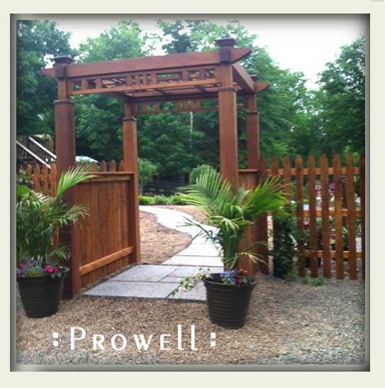 wood arbor pergola #19 in New York